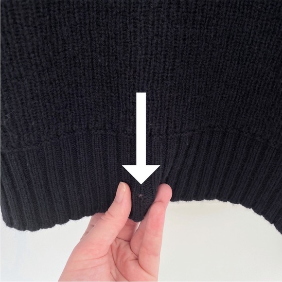 Vintage 100% Wool Zip Up Sweater XL - Picture 10 of 11